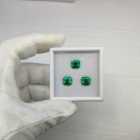 Изумруд колумбийский гидротермальный, октагоны 8*8 мм