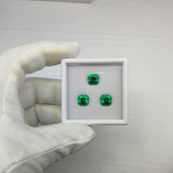 Изумруд колумбийский гидротермальный, октагоны 8*8 мм