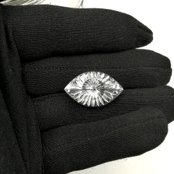 Горный хрусталь, фантазийная огранка Глаз, 25*15 мм