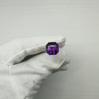 Аметист ашер 12*12 мм